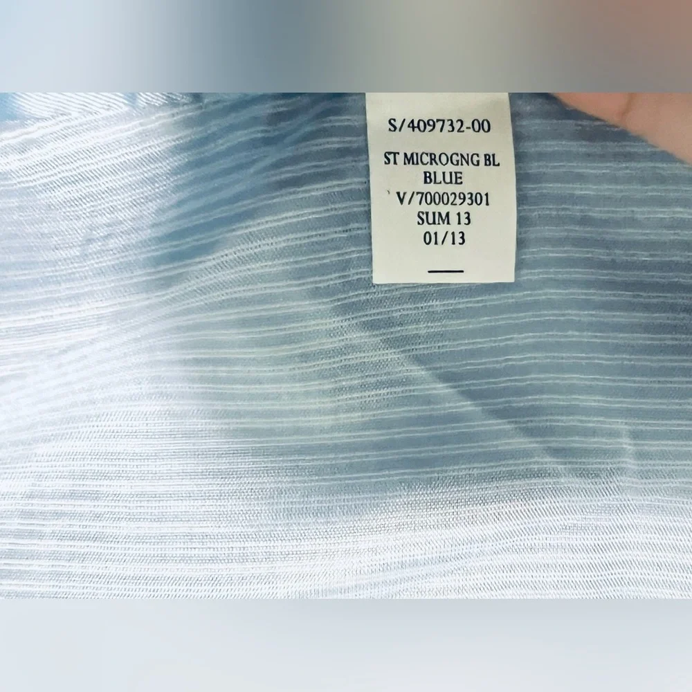 Banana Republic Light Blue Seersucker Sport Coat Blazer